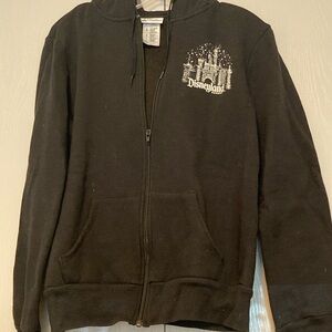 Disneyland Resort Gray Hoodie with Castle Design
